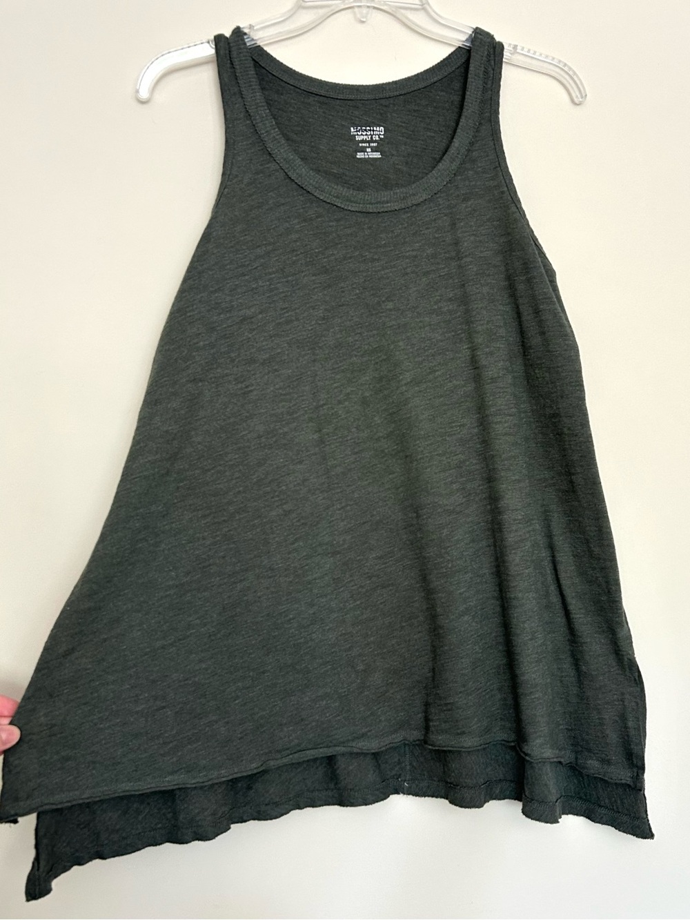 Mossimo Supply Co. Women’s Dark Green Olive Tank Top
